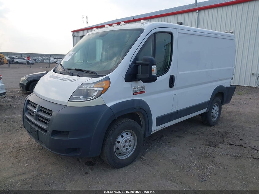 2017 Ram Promaster 1500 VIN 3C6TRVNG4HE521366 IAAI salvage auction — REAR END, Salvage (North Dakota), sold $7,500 on 2026-08-20 (photo 2)