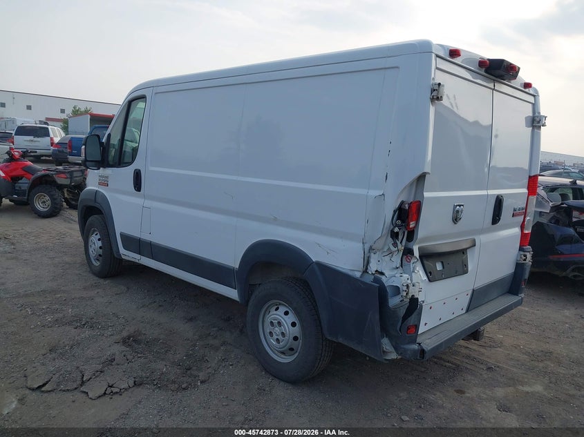 2017 Ram Promaster 1500 VIN 3C6TRVNG4HE521366 IAAI salvage auction — REAR END, Salvage (North Dakota), sold $7,500 on 2026-08-20 (photo 3)