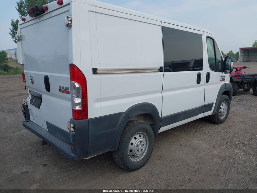 2017 Ram Promaster 1500 VIN 3C6TRVNG4HE521366 IAAI salvage auction — REAR END, Salvage (North Dakota), sold $7,500 on 2026-08-20 (photo 4)