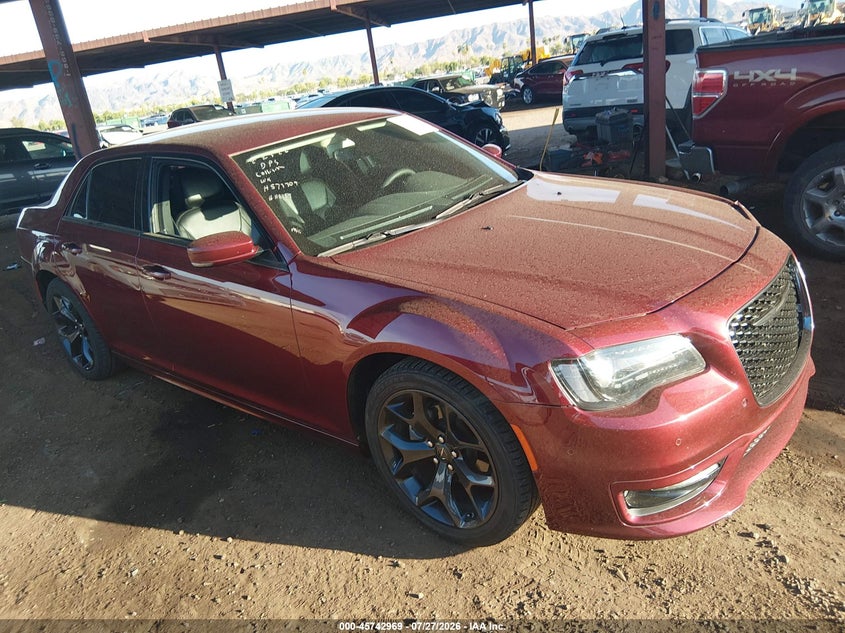 2023 Chrysler 300 VIN 2C3CCADG5PH573309 IAAI salvage auction — LEFT FRONT, Salvage (Arizona), sold $5,100 on 2026-09-16 (photo 1)