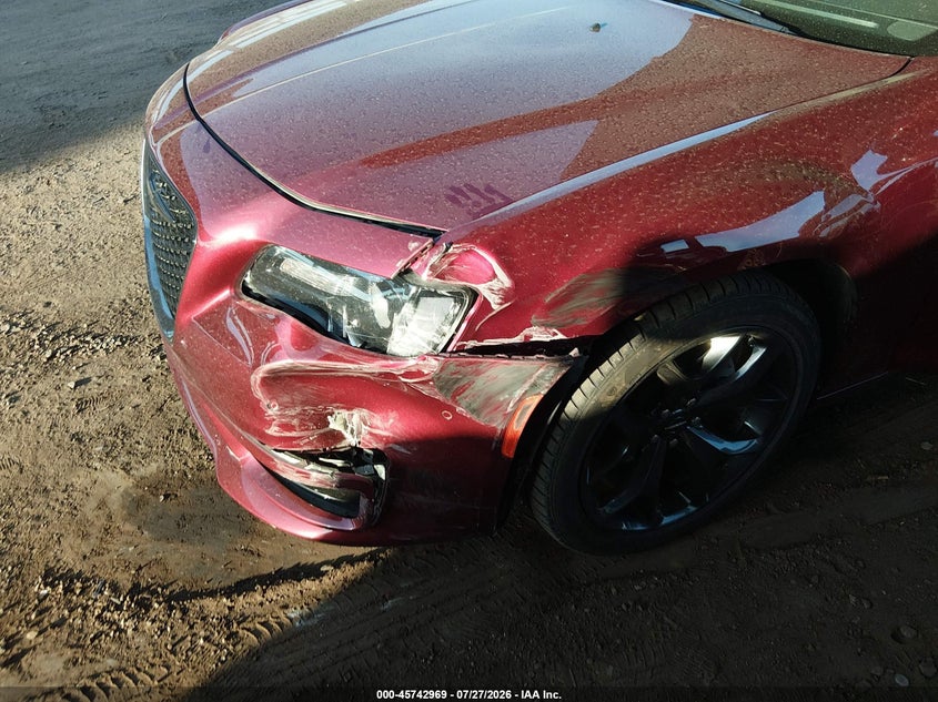 2023 Chrysler 300 VIN 2C3CCADG5PH573309 IAAI salvage auction — LEFT FRONT, Salvage (Arizona), sold $5,100 on 2026-09-16 (photo 6)