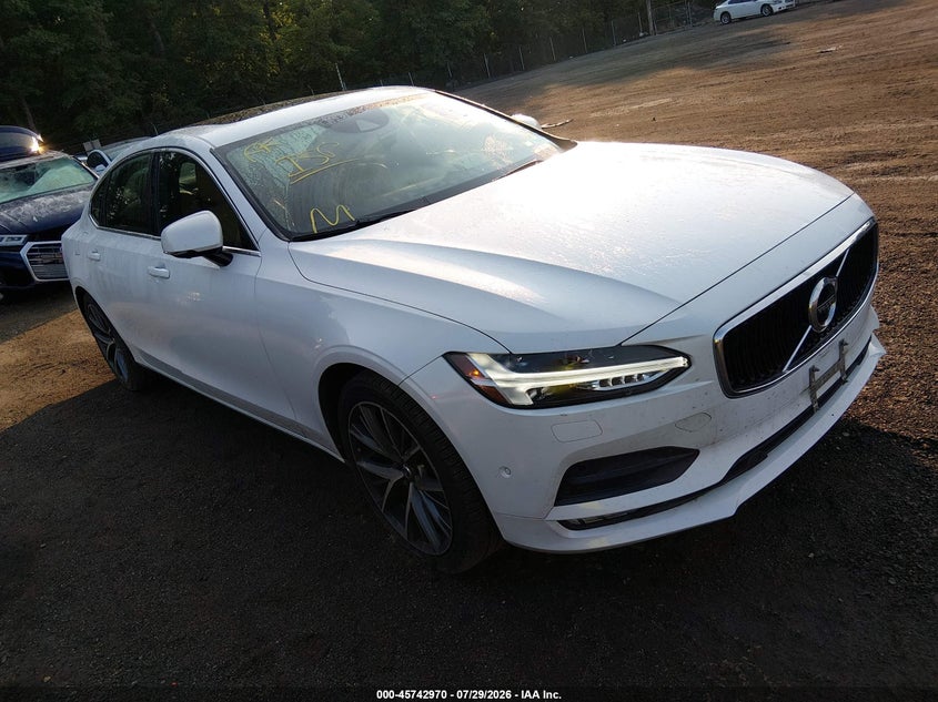 2018 Volvo S90 VIN LVY982AKXJP019510 IAAI salvage auction — LEFT SIDE, Salvage - Greater Than 75% (Maryland), sold $5,350 on 2026-09-16 (photo 1)