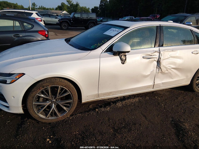 2018 Volvo S90 VIN LVY982AKXJP019510 IAAI salvage auction — LEFT SIDE, Salvage - Greater Than 75% (Maryland), sold $5,350 on 2026-09-16 (photo 6)