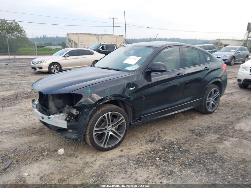 2018 BMW X4 VIN 5UXXW3C59J0Y66608 IAAI salvage auction — NORMAL WEAR, Clear (North Carolina), sold $9,700 on 2026-07-31 (photo 2)