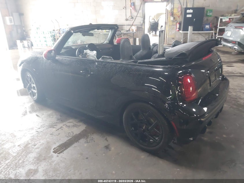 2026 Mini Convertible VIN WMW33GX00T2X70773 IAAI salvage auction — FRONT END, Wait Title, sold $12,400 on 2026-09-01 (photo 3)