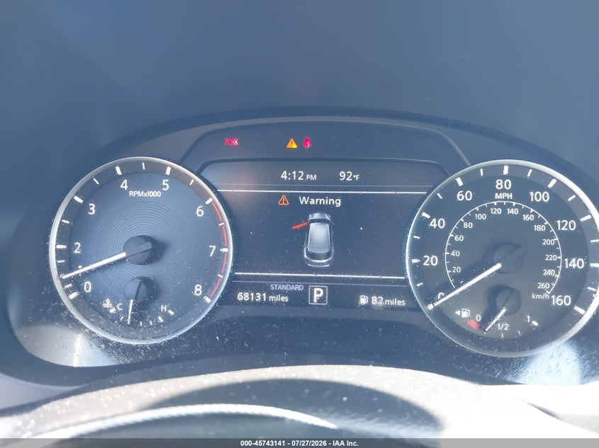 2019 Infiniti Qx50 VIN 3PCAJ5M10KF121908 IAAI salvage auction — REAR END, Salvage Title, sold $4,450 on 2026-08-27 (photo 7)
