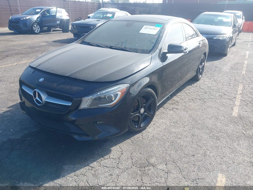 2014 Mercedes-benz Cla-klasse VIN WDDSJ4EB8EN035148 IAAI salvage auction — ENGINE DAMAGE, Wait Title, sold $1,250 on 2026-08-10 (photo 2)