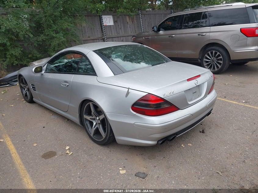 2003 Mercedes-benz Sl-class VIN WDBSK74F83F041034 IAAI salvage auction — NORMAL WEAR, Clear (Colorado), sold $5,400 on 2026-08-04 (photo 3)
