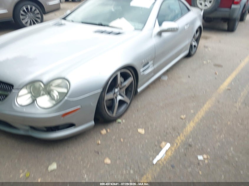 2003 Mercedes-benz Sl-class VIN WDBSK74F83F041034 IAAI salvage auction — NORMAL WEAR, Clear (Colorado), sold $5,400 on 2026-08-04 (photo 6)