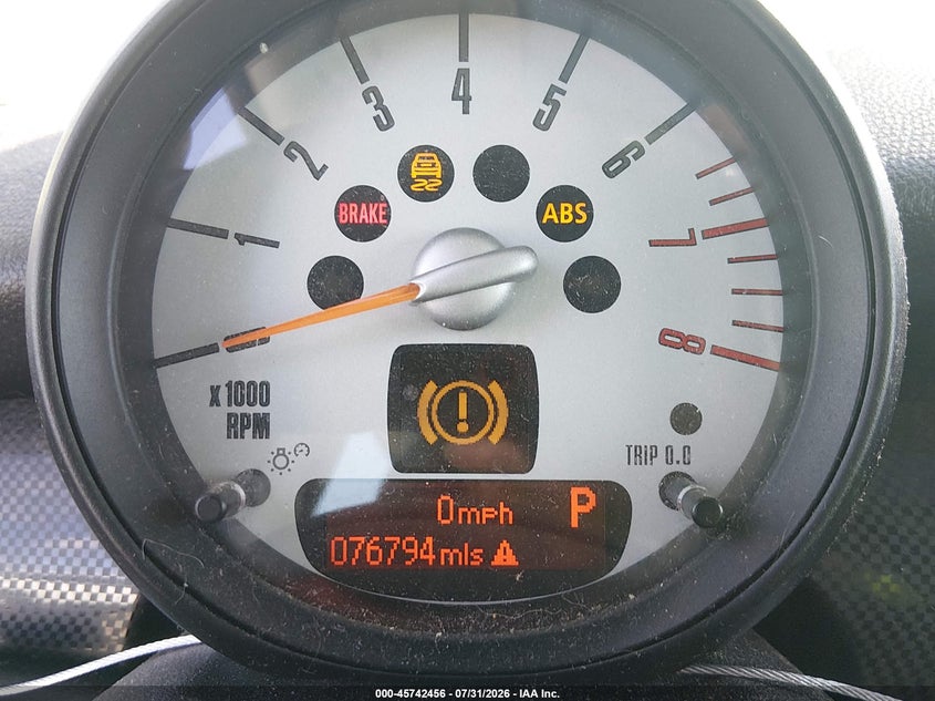 2013 Mini Hard top VIN WMWSV3C59DT395588 IAAI salvage auction — NORMAL WEAR, Clear (New Mexico), sold $425 on 2026-08-10 (photo 7)