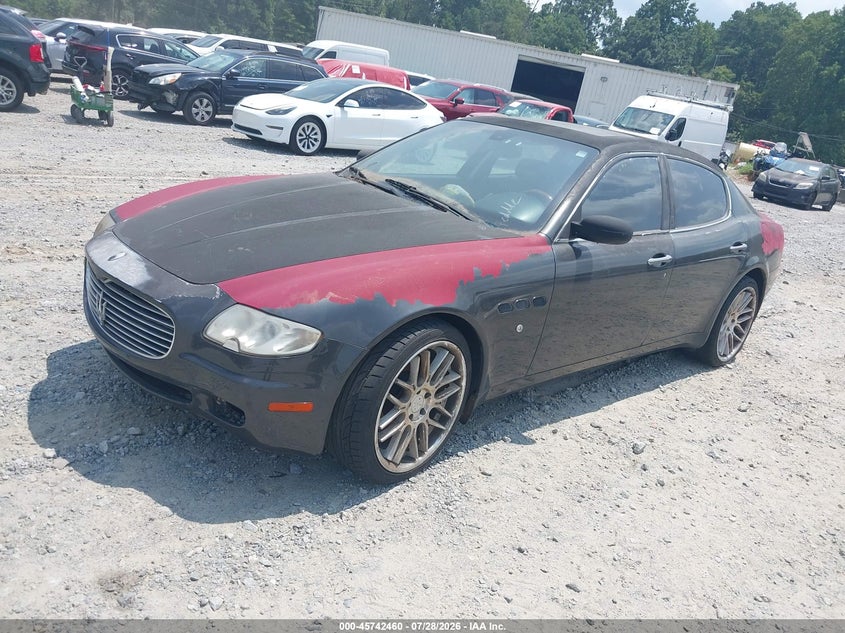2007 Maserati Quattroporte VIN ZAMFE39A470031394 IAAI salvage auction — NORMAL WEAR, Clear (Georgia), sold $200 on 2026-08-11 (photo 2)