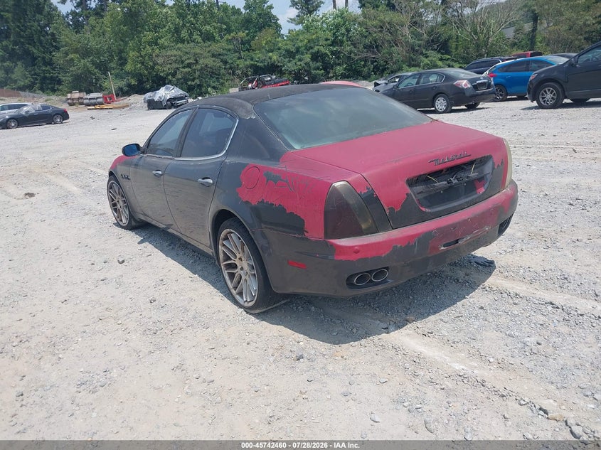 2007 Maserati Quattroporte VIN ZAMFE39A470031394 IAAI salvage auction — NORMAL WEAR, Clear (Georgia), sold $200 on 2026-08-11 (photo 3)