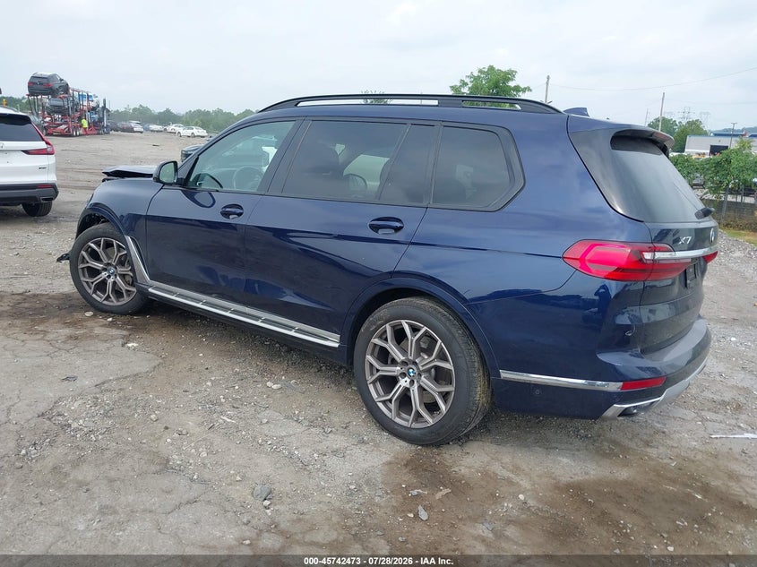2021 BMW X7 VIN 5UXCW2C08M9G12615 IAAI salvage auction — FRONT END, Wait Title, sold $12,800 on 2026-10-02 (photo 3)