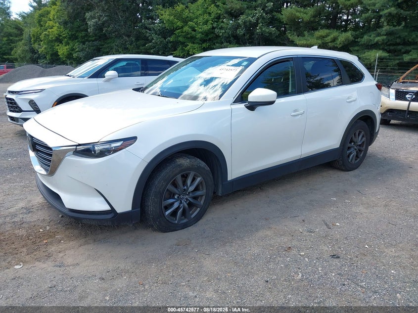 2022 Mazda Cx-9 VIN JM3TCBBY4N0603518 IAAI salvage auction — NORMAL WEAR, Wait Title, sold $12,700 on 2026-09-21 (photo 2)