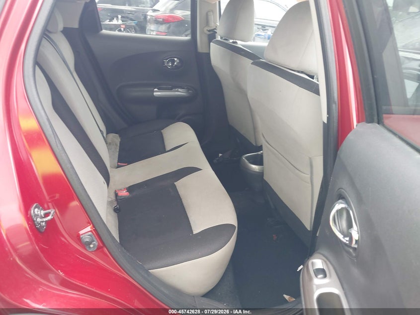 2014 Nissan Juke VIN JN8AF5MR2ET353374 IAAI salvage auction — LEFT FRONT, Salvage Title, sold $700 on 2026-08-18 (photo 8)