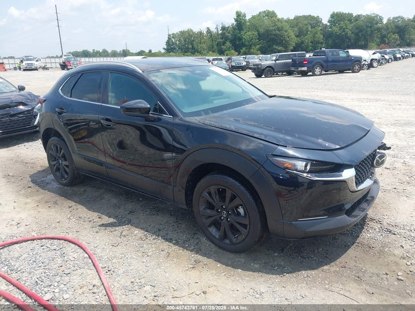 2024 Mazda Cx-30 VIN 3MVDMBBM3RM699876 IAAI salvage auction — LEFT FRONT, Enterprise Vehicles Clear Only (Tennessee), sold $5,500 on 2026-08-03 (photo 1)