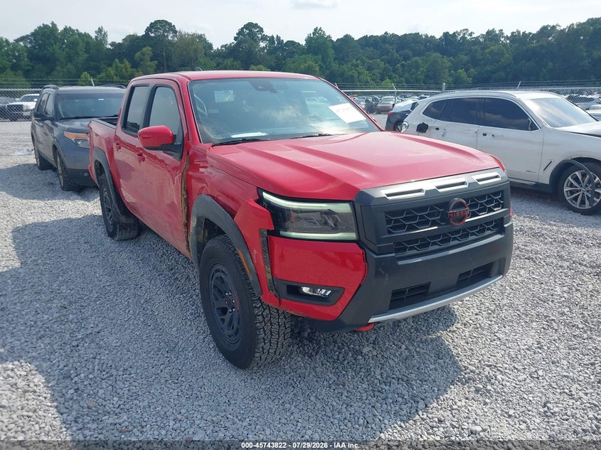 2026 Nissan Navara (frontier) VIN 1N6ED1EK6TN635979 IAAI salvage auction — SIDE, Enterprise Vehicles Clear Only (Georgia), sold $27,900 on 2026-08-05 (photo 1)
