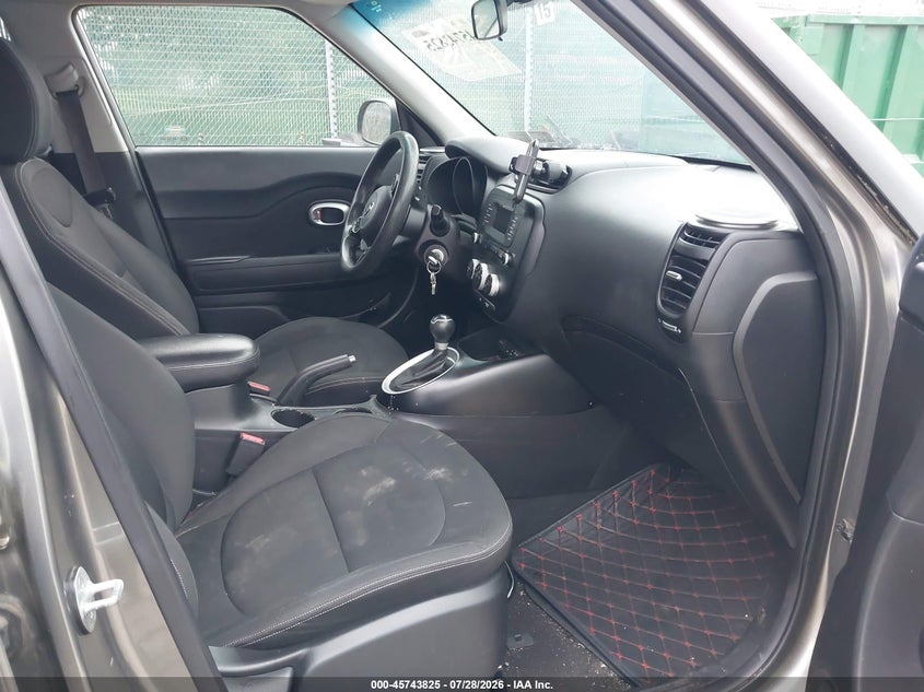2014 Kia Soul VIN KNDJN2A28E7010615 IAAI salvage auction — NORMAL WEAR, Clear (Pennsylvania), sold $550 on 2026-07-31 (photo 5)