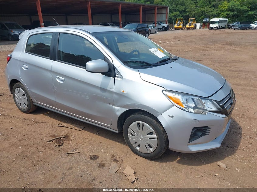 2024 Mitsubishi Mirage VIN ML32AUHJ8RH028186 — IAAI salvage auction photo
