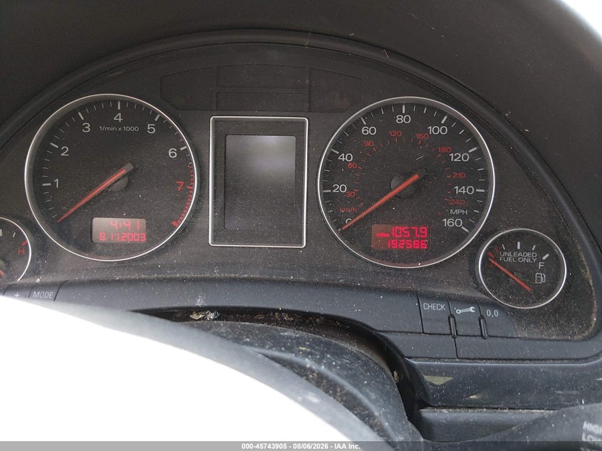 2005 Audi A4 VIN WAULC68E25A086997 IAAI salvage auction — Repossession, Clear, sold $275 on 2026-10-12 (photo 7)