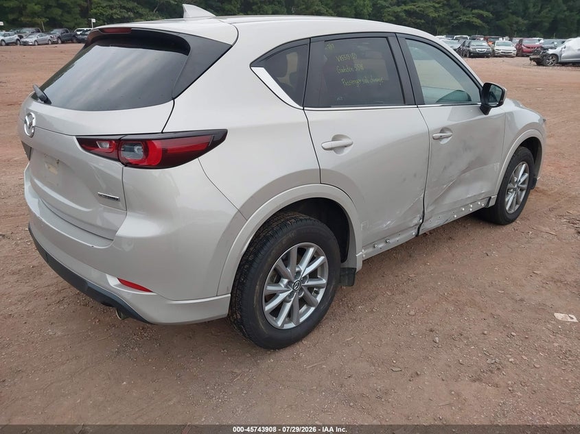 2025 Mazda Cx-5 VIN JM3KFBBL8S0550468 IAAI salvage auction — RIGHT SIDE, Enterprise Vehicles Clear Only (Florida), sold $2,050 on 2026-08-03 (photo 4)