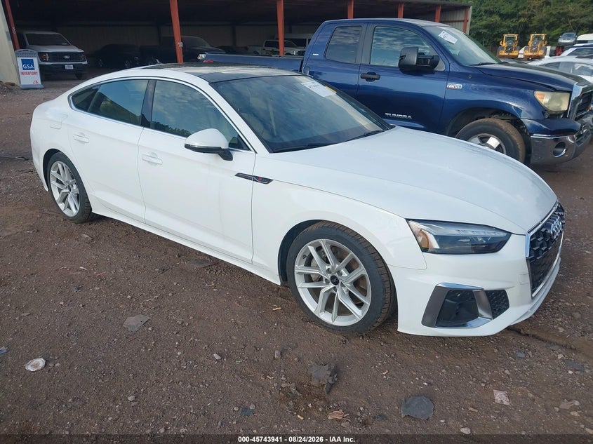 2024 Audi A5 VIN WAUFACF59RA053876 — IAAI salvage auction photo