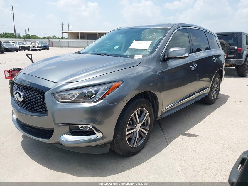 2017 Infiniti Qx60 VIN 5N1DL0MN2HC556444 IAAI salvage auction — WATER/FLOOD, Salvage Title, sold $1,950 on 2026-08-23 (photo 2)