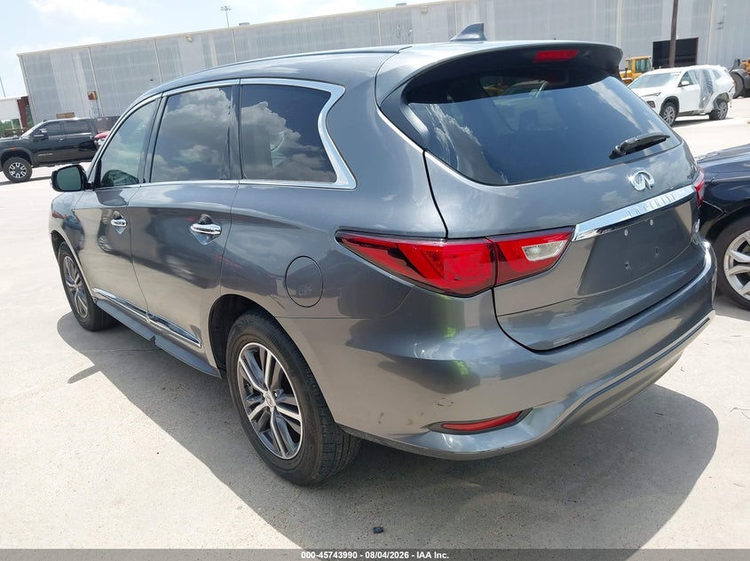 2017 Infiniti Qx60 VIN 5N1DL0MN2HC556444 IAAI salvage auction — WATER/FLOOD, Salvage Title, sold $1,950 on 2026-08-23 (photo 3)
