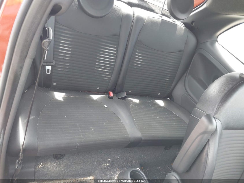 2015 Fiat 500 VIN 3C3CFFBR7FT663396 IAAI salvage auction — NORMAL WEAR, Clear - Public Restricted (Oklahoma), sold $750 on 2026-08-11 (photo 8)