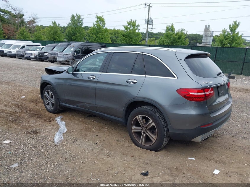 2019 Mercedes-benz Glc VIN WDC0G4KB1KV117832 IAAI salvage auction — FRONT END, Wait Title, sold $5,600 on 2026-08-14 (photo 3)