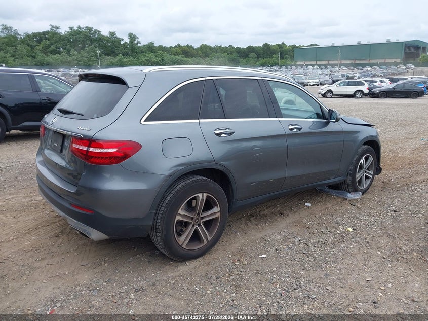 2019 Mercedes-benz Glc VIN WDC0G4KB1KV117832 IAAI salvage auction — FRONT END, Wait Title, sold $5,600 on 2026-08-14 (photo 4)