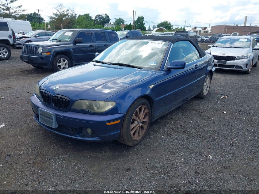 2005 BMW 3 series VIN WBABW53445PL50956 IAAI salvage auction — NORMAL WEAR, Clear (New Jersey), sold $575 on 2026-08-03 (photo 2)