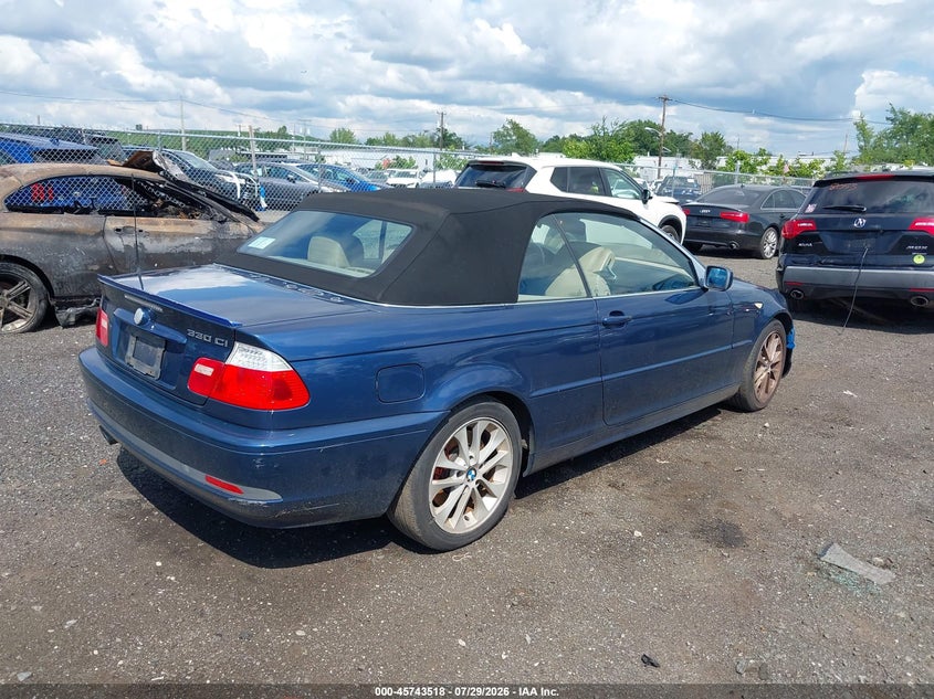 2005 BMW 3 series VIN WBABW53445PL50956 IAAI salvage auction — NORMAL WEAR, Clear (New Jersey), sold $575 on 2026-08-03 (photo 4)