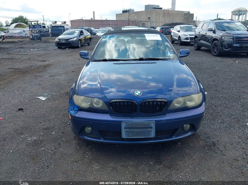 2005 BMW 3 series VIN WBABW53445PL50956 IAAI salvage auction — NORMAL WEAR, Clear (New Jersey), sold $575 on 2026-08-03 (photo 6)