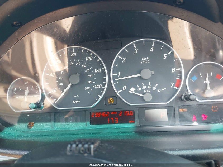 2005 BMW 3 series VIN WBABW53445PL50956 IAAI salvage auction — NORMAL WEAR, Clear (New Jersey), sold $575 on 2026-08-03 (photo 7)