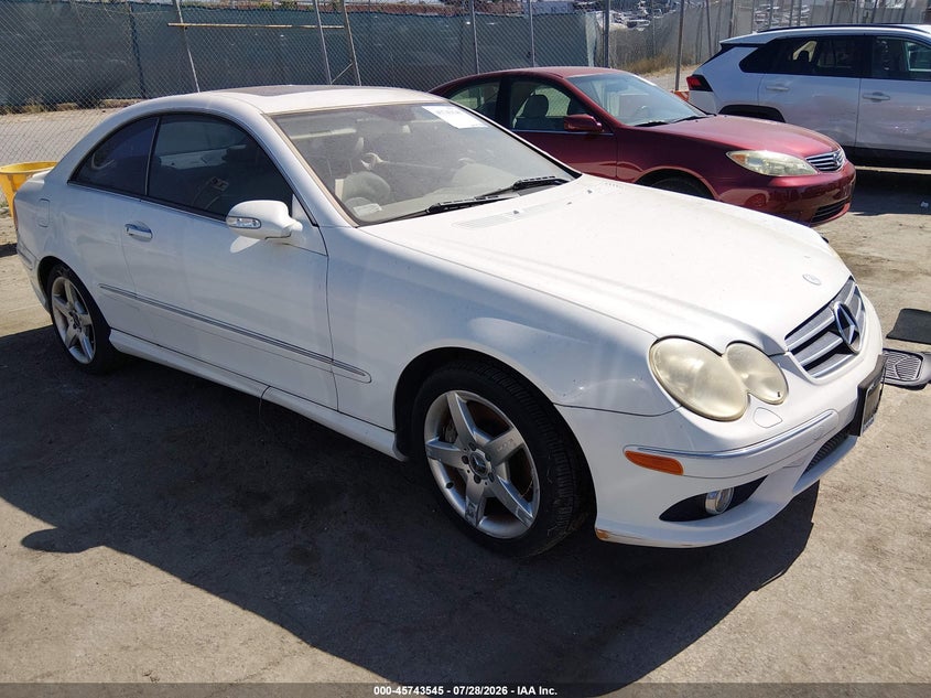 2006 Mercedes-benz Clk-class VIN WDBTJ75H86F179183 IAAI salvage auction — NORMAL WEAR, Clear - Dealer Only (California), sold $675 on 2026-08-19 (photo 1)