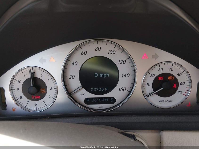 2006 Mercedes-benz Clk-class VIN WDBTJ75H86F179183 IAAI salvage auction — NORMAL WEAR, Clear - Dealer Only (California), sold $675 on 2026-08-19 (photo 7)
