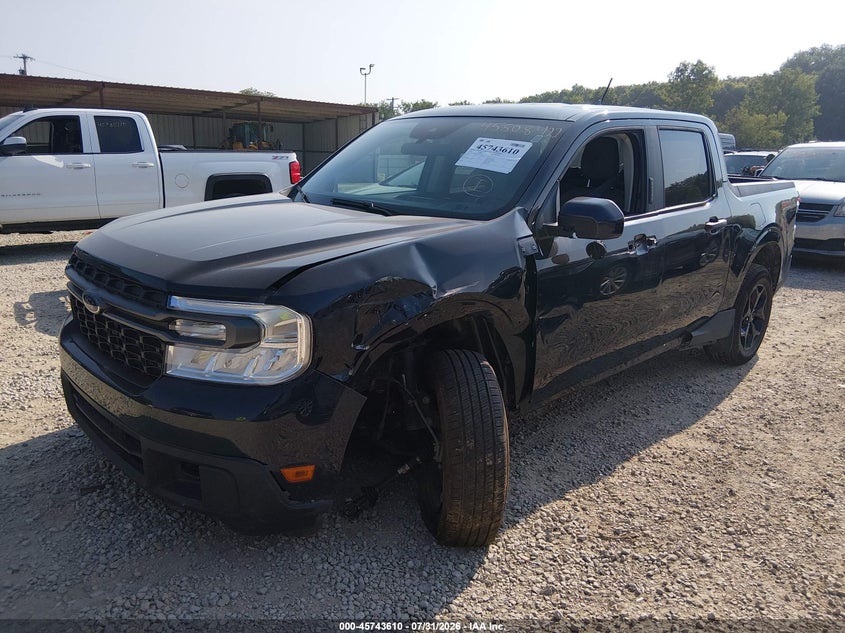 2022 Ford Maverick VIN 3FTTW8F90NRA76759 IAAI salvage auction — LEFT FRONT, Wait Title, sold $7,600 on 2026-08-29 (photo 2)