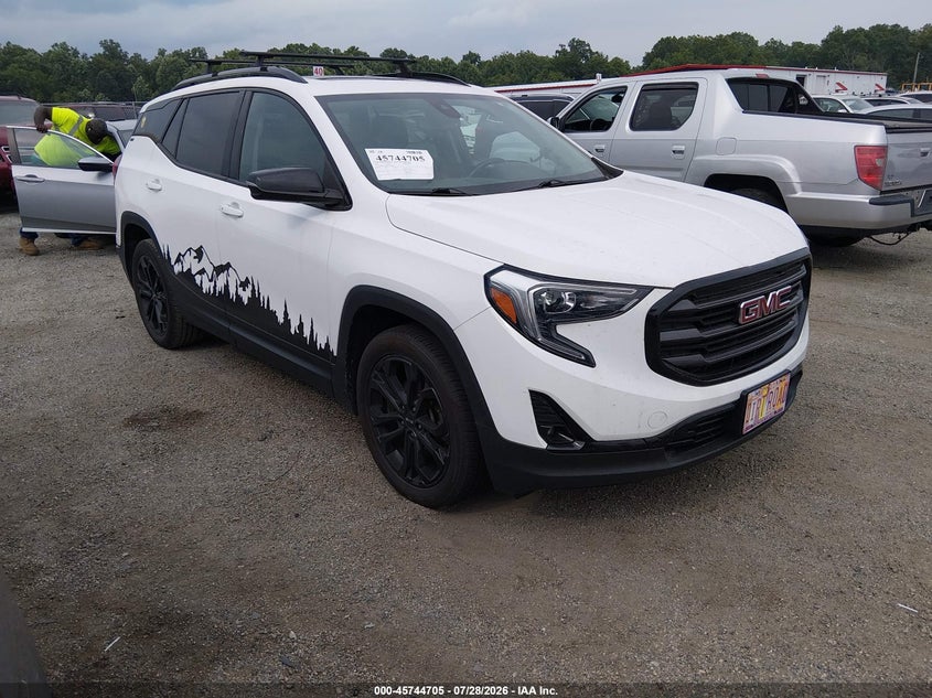 2020 Gmc Terrain VIN 3GKALVEX0LL304584 IAAI salvage auction — REAR END, Salvage Title, sold $4,750 on 2026-10-04 (photo 1)