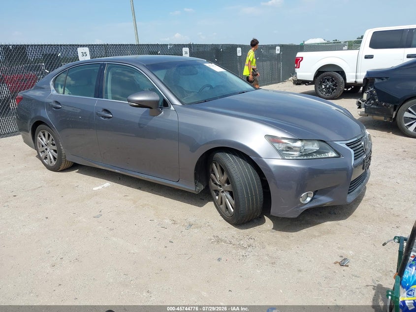 2015 Lexus Gs VIN JTHBE1BL6FA000299 IAAI salvage auction — SIDE, Salvage Title, sold $3,350 on 2026-09-29 (photo 1)