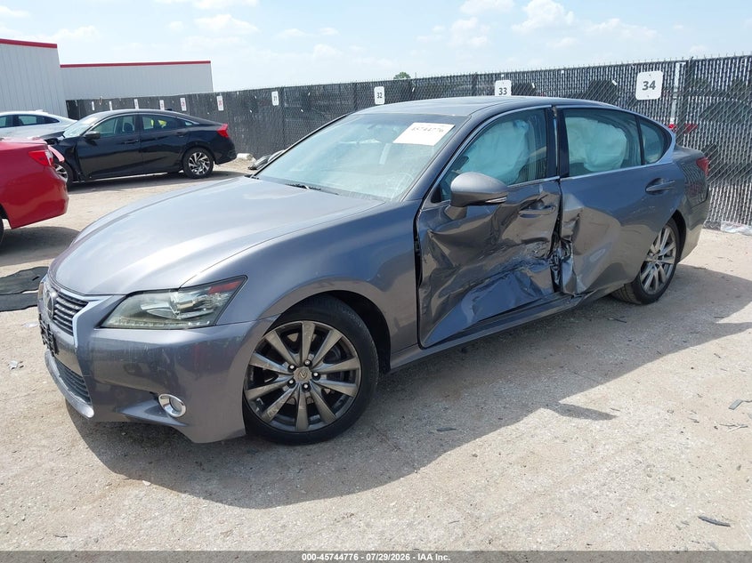 2015 Lexus Gs VIN JTHBE1BL6FA000299 IAAI salvage auction — SIDE, Salvage Title, sold $3,350 on 2026-09-29 (photo 2)