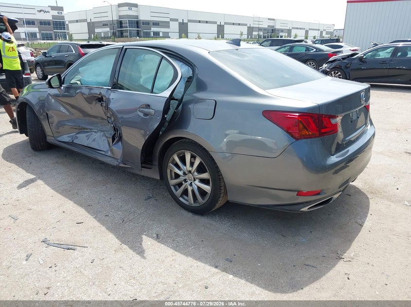 2015 Lexus Gs VIN JTHBE1BL6FA000299 IAAI salvage auction — SIDE, Salvage Title, sold $3,350 on 2026-09-29 (photo 3)