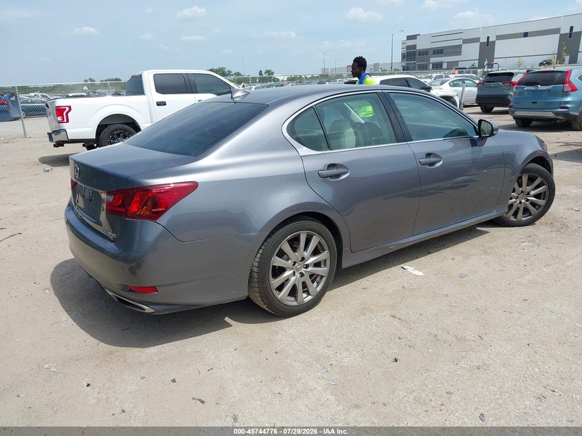 2015 Lexus Gs VIN JTHBE1BL6FA000299 IAAI salvage auction — SIDE, Salvage Title, sold $3,350 on 2026-09-29 (photo 4)