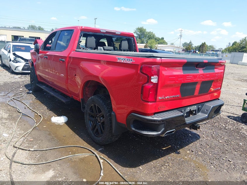 2021 Chevrolet Silverado VIN 1GCPYCEF0MZ429050 IAAI salvage auction — FRONT END, Salvage Title, sold $7,100 on 2026-10-02 (photo 3)