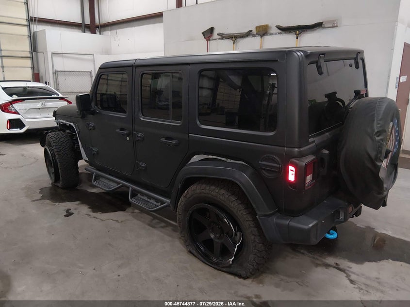2024 Jeep Grand wagoneer VIN 1C4RJXN66RW199236 IAAI salvage auction — LEFT FRONT, Salvage (Idaho), sold $13,400 on 2026-08-19 (photo 3)