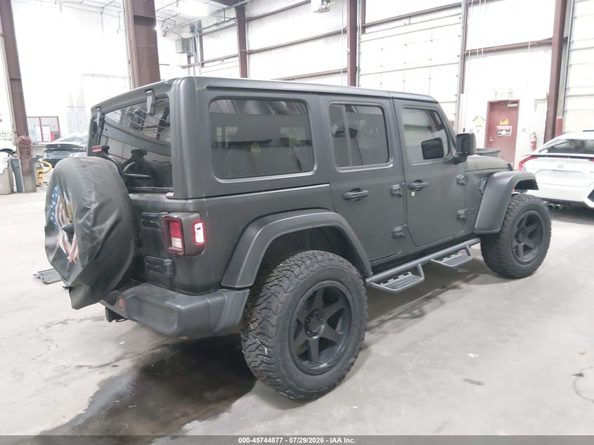 2024 Jeep Grand wagoneer VIN 1C4RJXN66RW199236 IAAI salvage auction — LEFT FRONT, Salvage (Idaho), sold $13,400 on 2026-08-19 (photo 4)