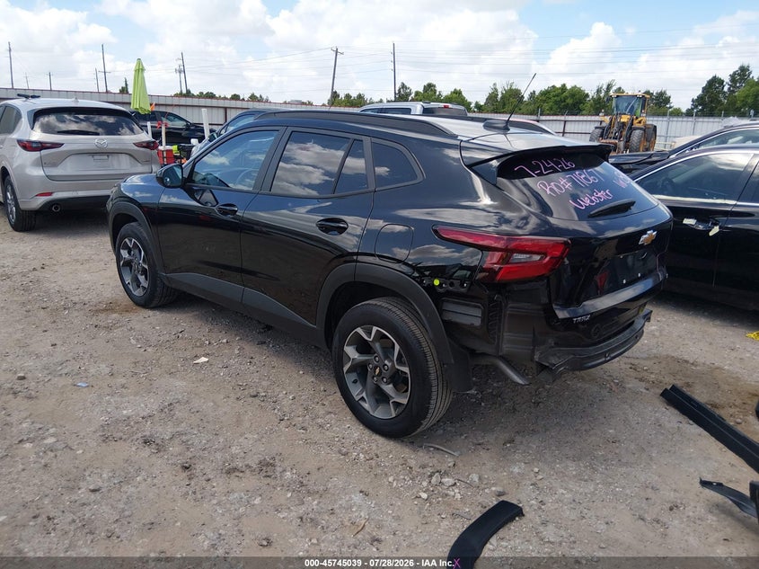 2026 Chevrolet Trax VIN KL77LHEP3TC078881 IAAI salvage auction — RIGHT REAR, Enterprise Vehicles Clear Only (Kentucky), sold $11,775 on 2026-07-30 (photo 3)