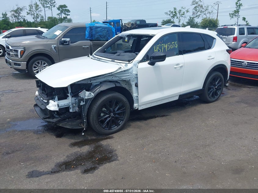 2024 Mazda Cx-5 VIN JM3KFBAY3R0423859 IAAI salvage auction — FRONT END, Salvage Title, sold $9,400 on 2026-08-21 (photo 2)