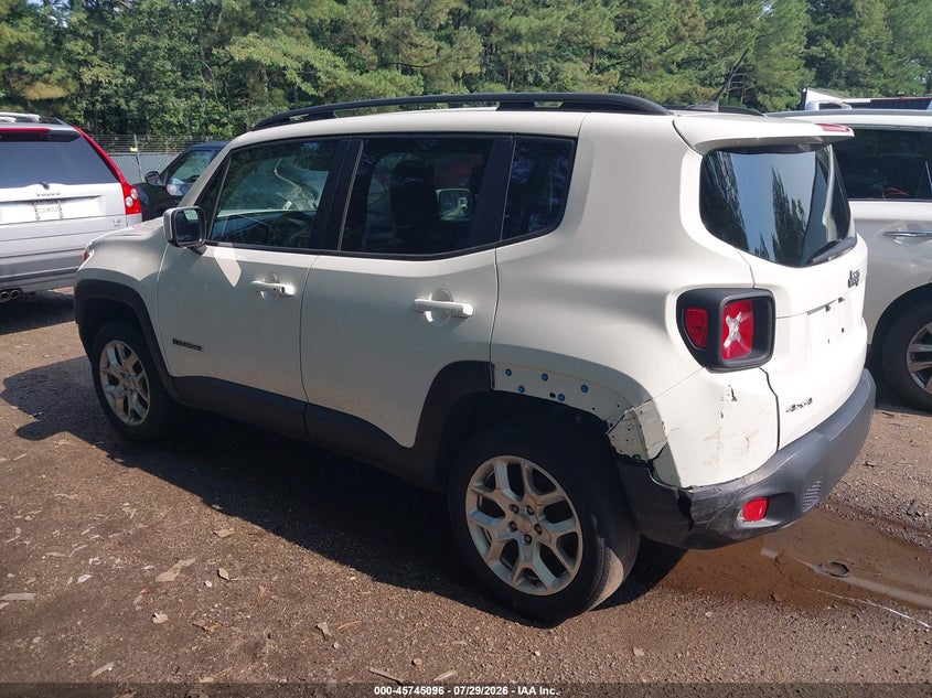 2017 Jeep Renegade VIN ZACCJBBB3HPE65771 IAAI salvage auction — FRONT & REAR, Clear (Michigan), sold $1,200 on 2026-08-13 (photo 3)