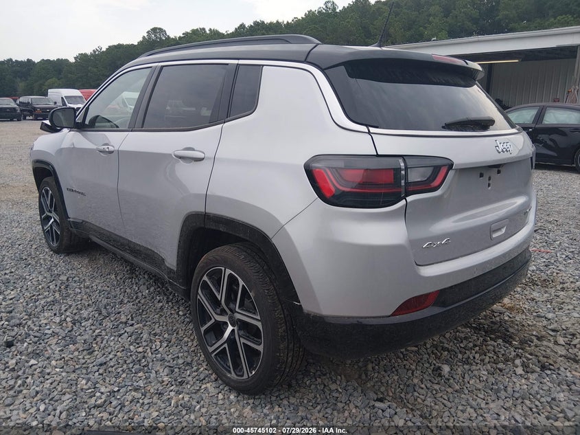 2025 Jeep Compass VIN 3C4NJDCN8ST615323 IAAI salvage auction — FRONT END, Enterprise Vehicles Clear Only (Iowa), sold $10,600 on 2026-08-03 (photo 3)